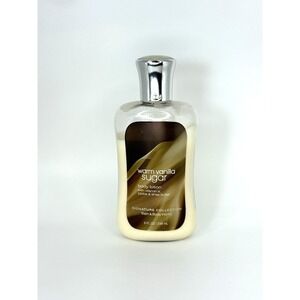 VTG 70% Full Bath Body Works Warm Vanilla Sugar Body Lotion Signature Collection